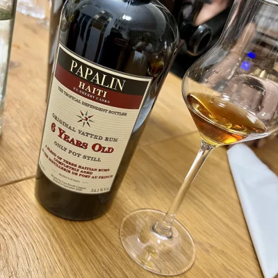 Bottiglia Rum Papalin Haiti 6 Anni