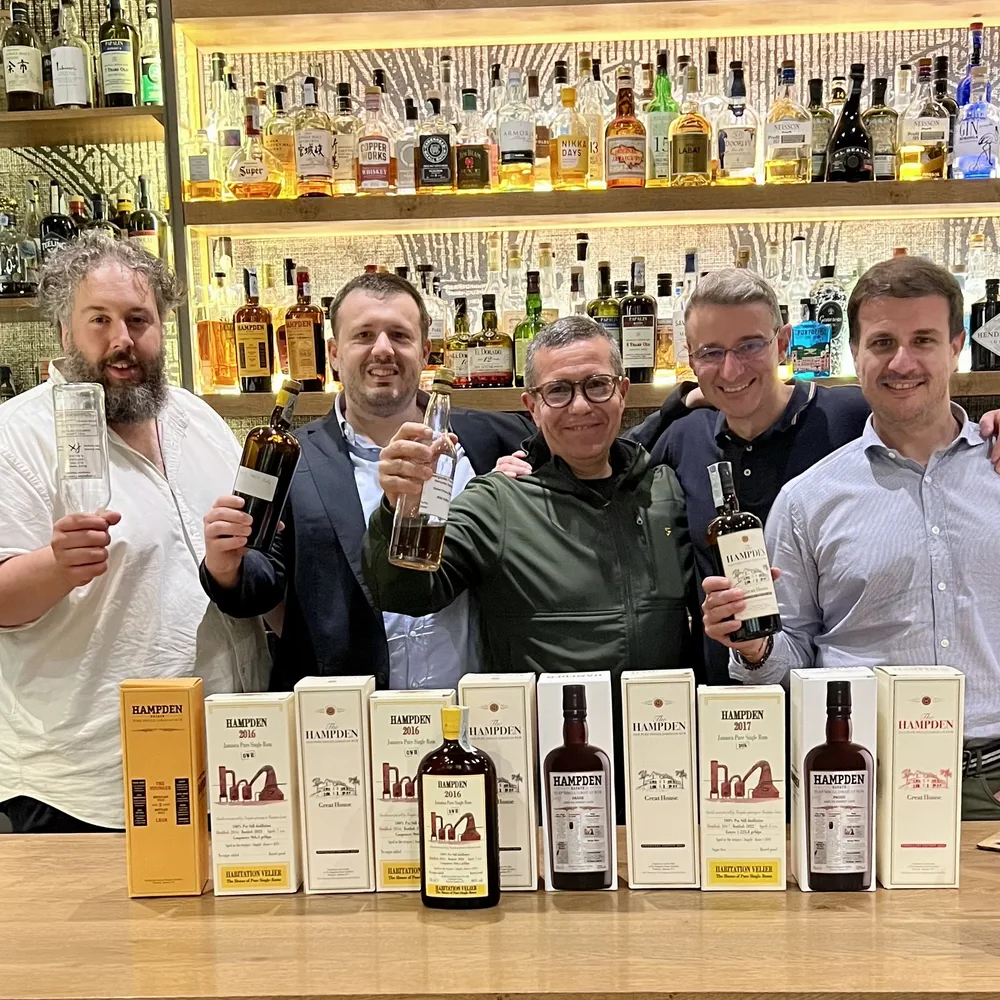 Il gruppo durante la Masterclass Hampden