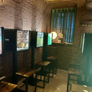 La sala di degustazione