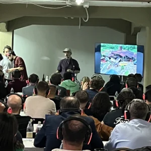 Persone che seguono masterclass di Marco Graziano allo ShowRUM 2025