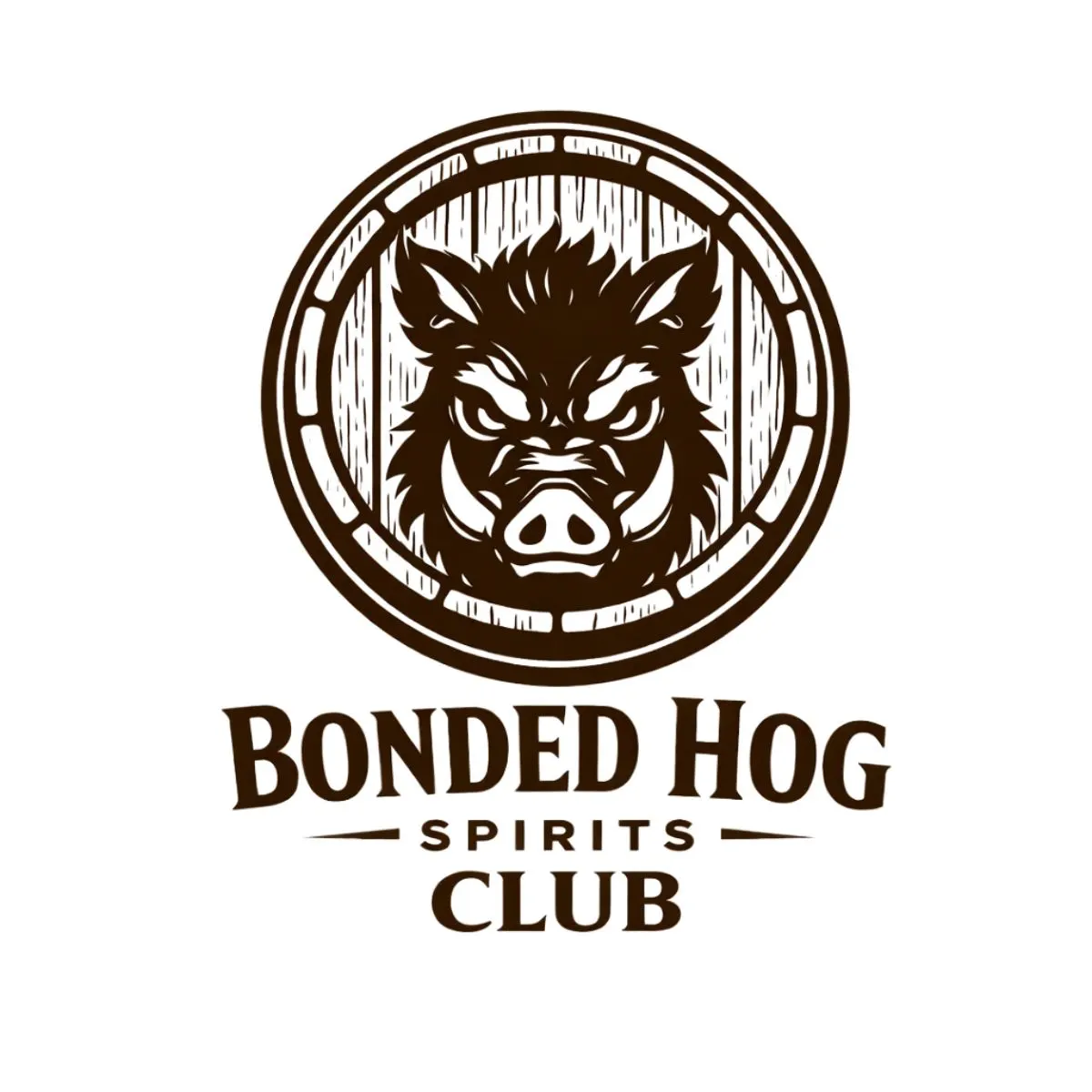Bonded Hog Spirits Club Logo