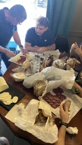 Tavola di salumi e formaggi